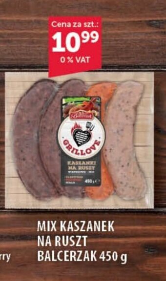 Eurocash MIX KASZANEK NA RUSZT BALCERZAK 450 g oferta