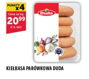 Eurocash KIEŁBASA PARÓWKOWA DUDA 1 kg oferta