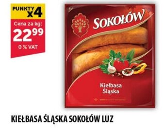 Eurocash KIEŁBASA ŚLĄSKA SOKOŁÓW LUZ 1kg oferta
