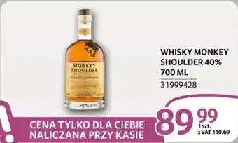 Selgros MONKEY SHOULDER WHISKY 40% 700 ML oferta