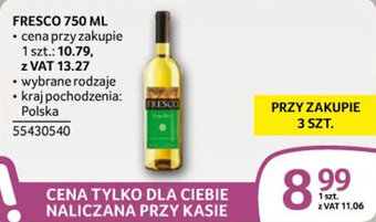 Selgros FRESCO 750 ML oferta