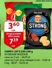 Auchan Chipsy papryka lay's oferta