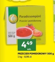 Auchan Przecier pomidorowy podniesiony kciuk oferta