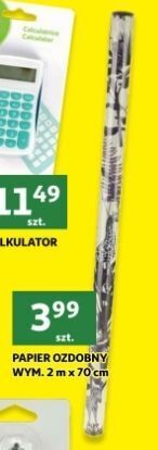 Auchan Papier ozdobny oferta
