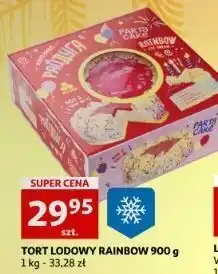 Auchan Tort lodowy rainbow oferta