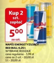 Auchan Napój energetyczny red bull oferta