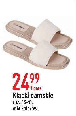 E.Leclerc Klapki damskie 36-41 oferta