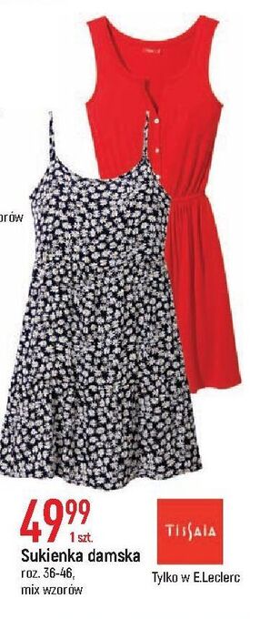 E.Leclerc Sukienka damska 36-46 tissaia oferta