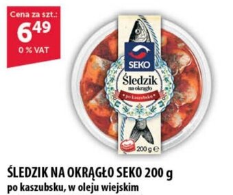 Eurocash ŚLEDZIK NA OKRĄGŁO SEKO 200 g oferta