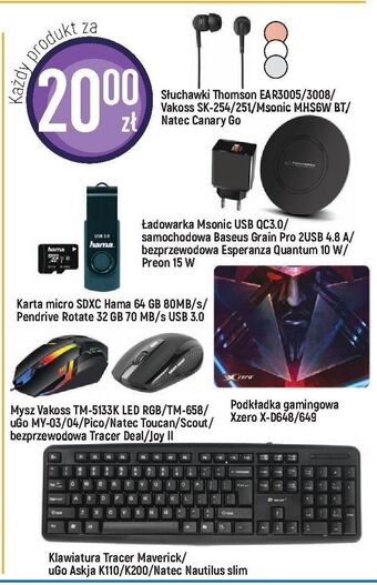 E.Leclerc Mysz bezprzewodowa joy ii tracer oferta