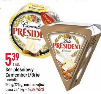E.Leclerc Ser brie naturalny president oferta