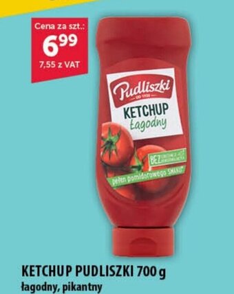 Eurocash KETCHUP PUDLISZKI 700 g oferta