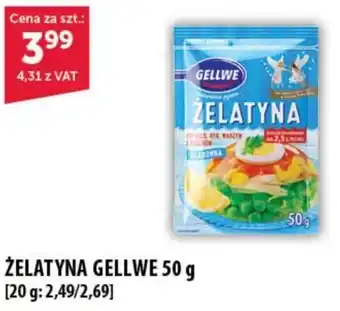 Eurocash ŻELATYNA GELLWE 50 g oferta