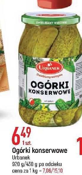 E.Leclerc Ogórki konserwowe urbanek oferta