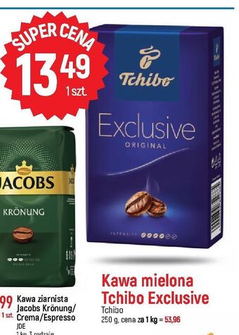 E.Leclerc Kawa tchibo exclusive oferta