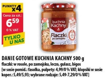 Eurocash DANIE GOTOWE KUCHNIA KACHNY 500 g oferta