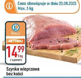 E.Leclerc Szynka wieprzowa bez kości oferta