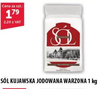 Eurocash SÓL KUJAWSKA JODOWANA WARZONA 1 kg oferta