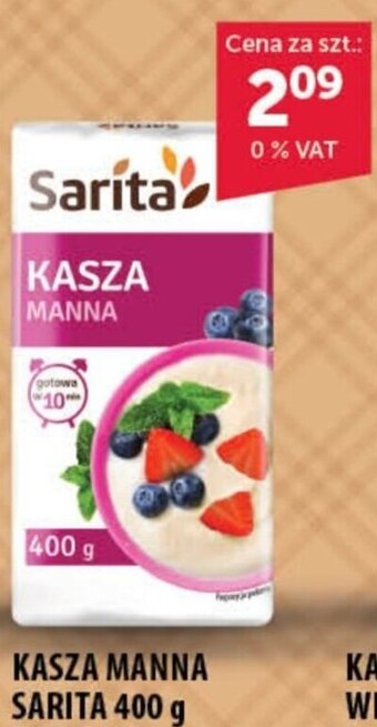 Eurocash KASZA MANNA SARITA 400 g oferta