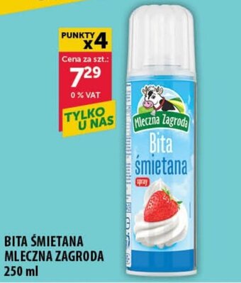 Eurocash BITA ŚMIETANA MLECZNA ZAGRODA 250 ml oferta