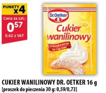 Eurocash CUKIER WANILINOWY DR. OETKER 16 g oferta