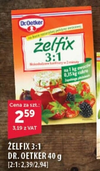 Eurocash ŻELFIX 3:1 DR. OETKER 40 g oferta
