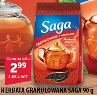 Eurocash HERBATA GRANULOWANA SAGA 90 g oferta