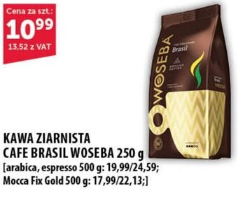 Eurocash KAWA ZIARNISTA CAFE BRASIL WOSEBA 250 g oferta