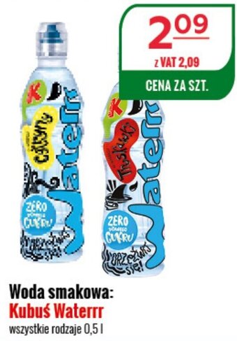 Eurocash Woda smakowa: Kubuś Waterrr wszystkie rodzaje 0,5l oferta