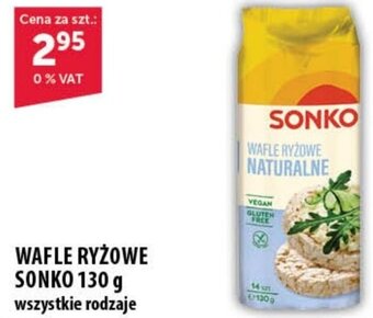 Eurocash WAFLE RYŻOWE SONKO 130 g oferta
