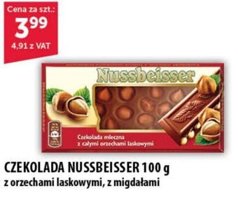 Eurocash CZEKOLADA NUSSBEISSER 100 g oferta