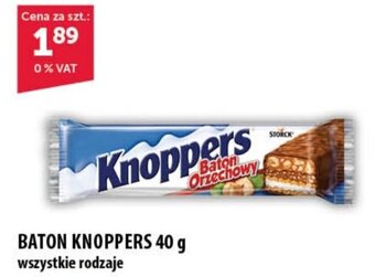 Eurocash BATON KNOPPERS 40 g oferta