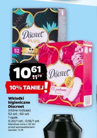 Netto Wkładki higieniczne discreet oferta