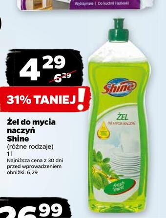 Netto Żel do mycia naczyń shine oferta