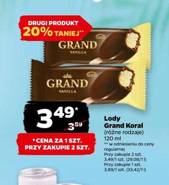Netto Lody grand koral oferta