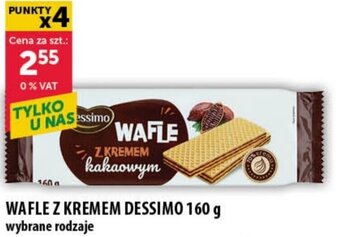 Eurocash WAFLE Z KREMEM DESSIMO 160 g oferta