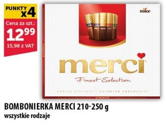 Eurocash BOMBONIERKA MERCI 210-250 g oferta