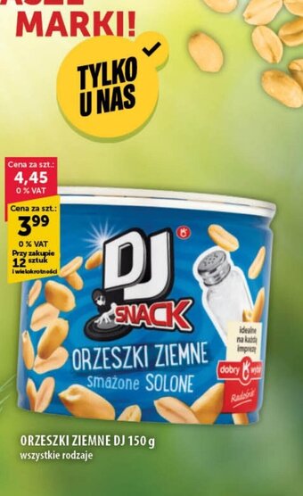 Eurocash ORZESZKI ZIEMNE DJ 150 g oferta