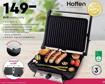 Biedronka Grill elektryczny 2000 W oferta