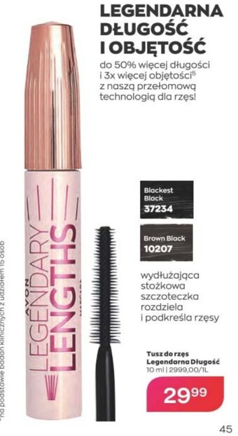 Avon Tusz do rzęs avon oferta