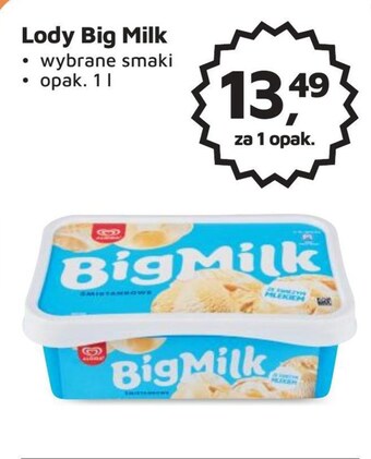 Odido Lody big milk oferta