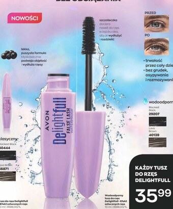 Avon Tusz do rzęs avon oferta