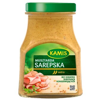 Euro Sklep Kamis musztarda sarepska 185 g oferta