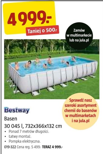 Jula Basen bestway oferta