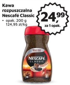 Odido Nescafé classic kawa rozpuszczalna 200 g oferta