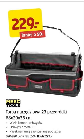 Jula Torba narzędziowa meec tools oferta