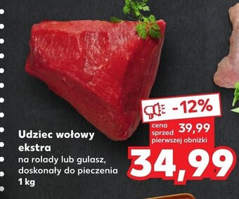 Kaufland Udziec wołowy ekstra 1 kg oferta