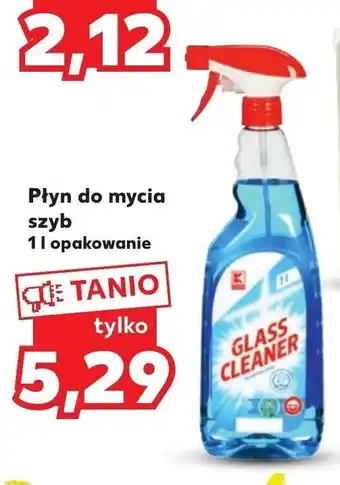 Kaufland Płyn do mycia szyb 1 l oferta