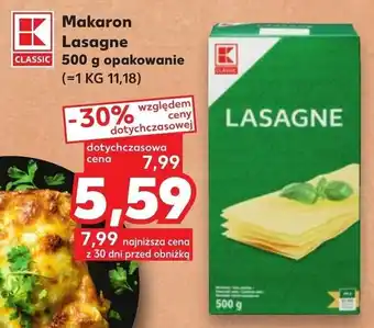 Kaufland Makaron Lasagne 500 g / opak. oferta