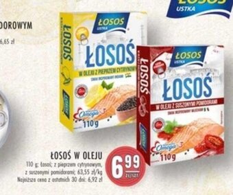 Stokrotka LOSOS W OLEJU 110 g oferta